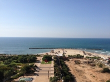 View from hotel, Tel Aviv